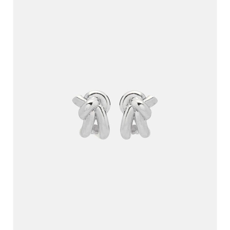 Bottega Veneta Knot sterling silver earrings
