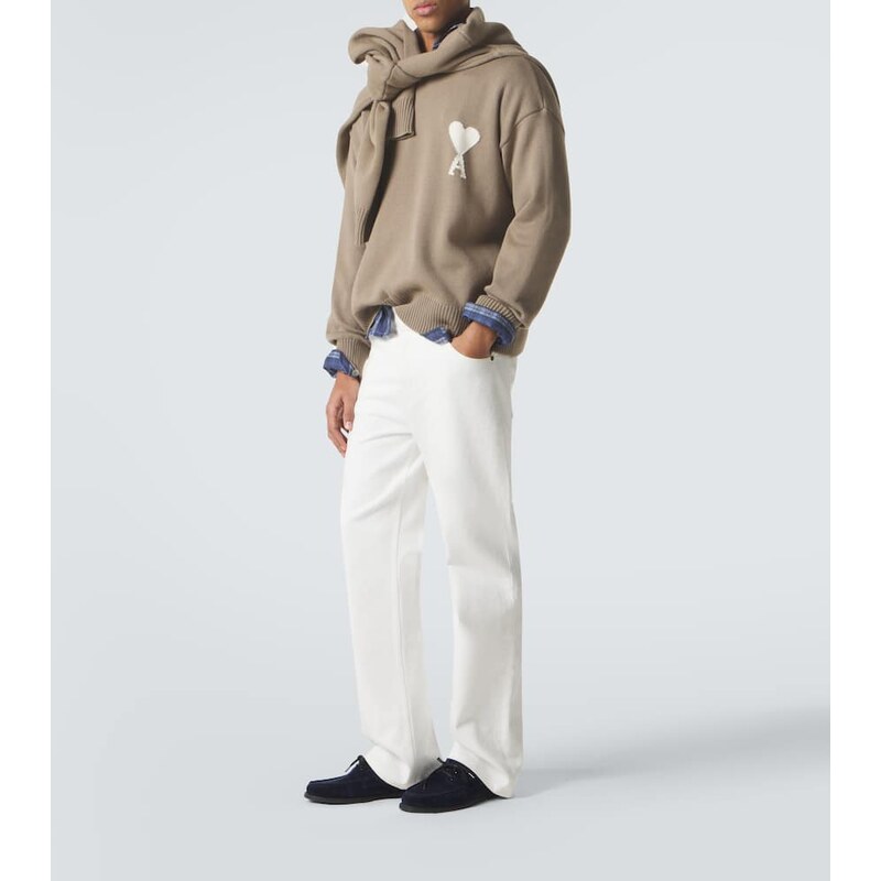 Ami Paris Ami De CÅur wool and cotton sweater