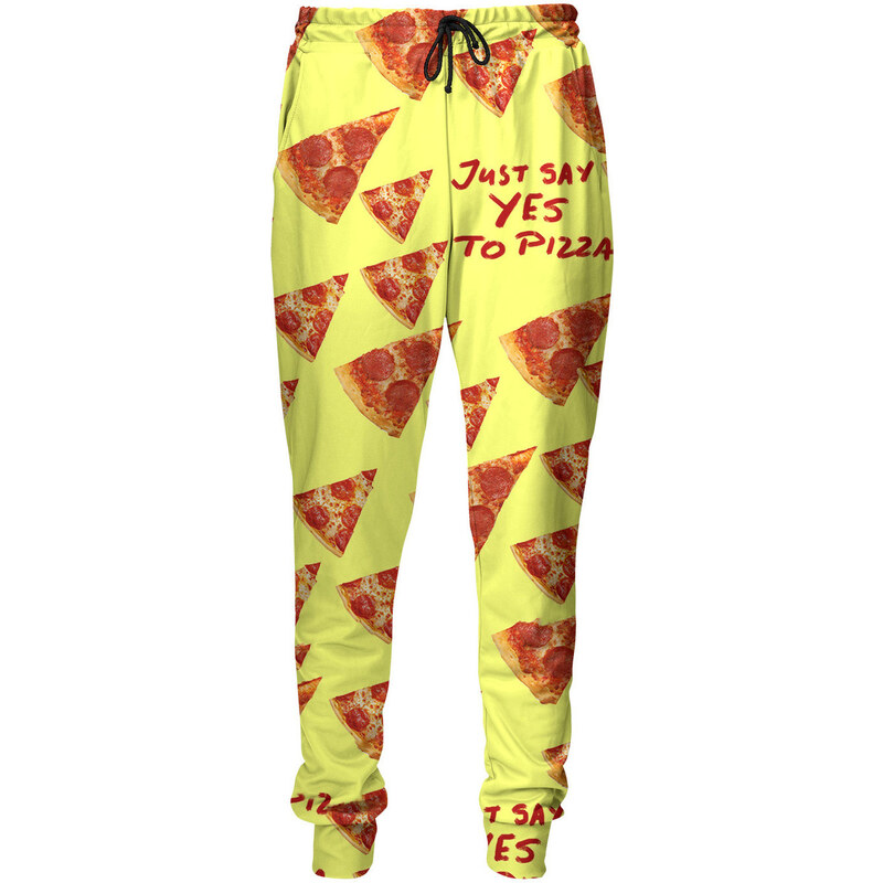 Mr. GUGU & Miss GO Sweatpants Yes To Pizza
