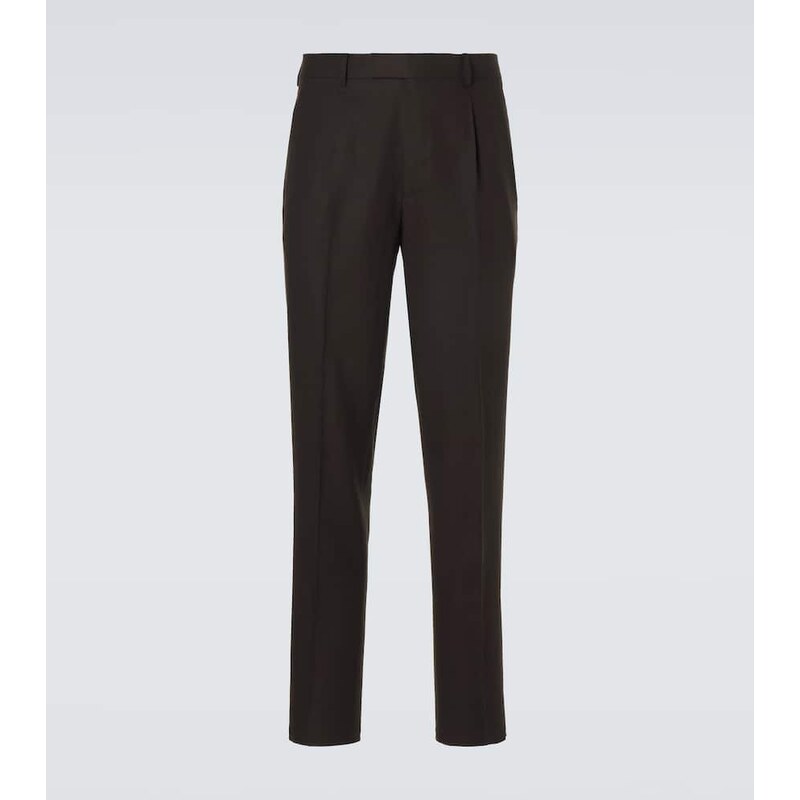 Zegna Cotton straight pants