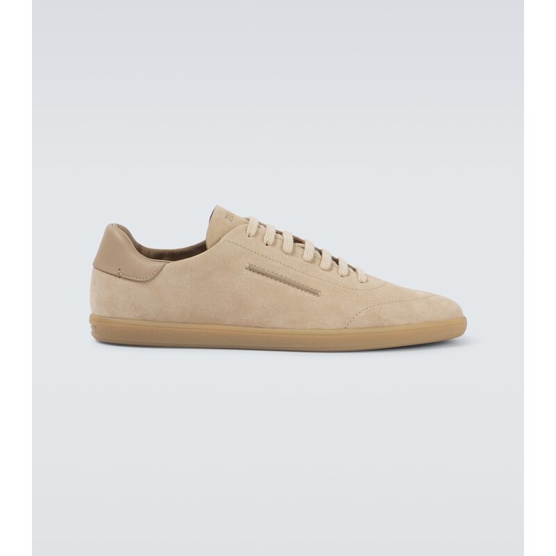 Zegna 232 kůžové tenisky v odstínu Beige