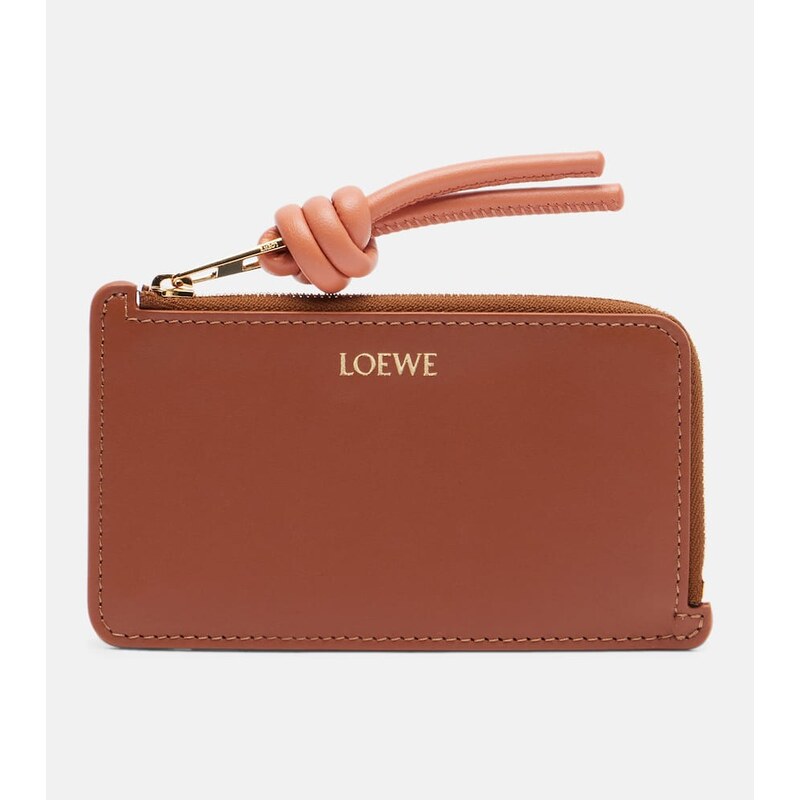 Loewe Knot leather card holder
