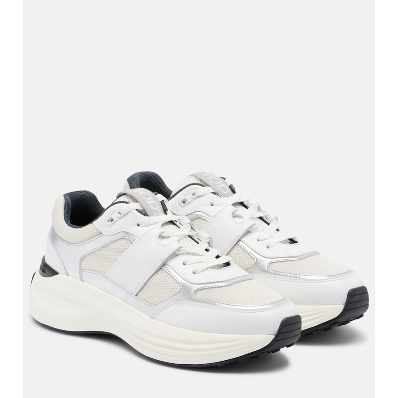 Tods Leather-trimmed sneakers