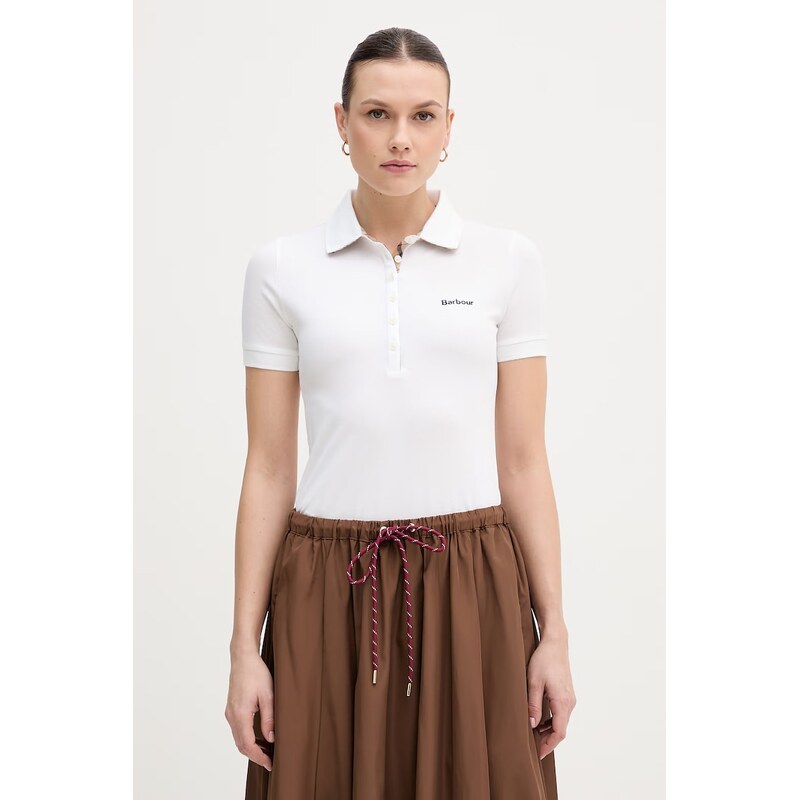 Barbour polo dámské bavlněné s elastanem