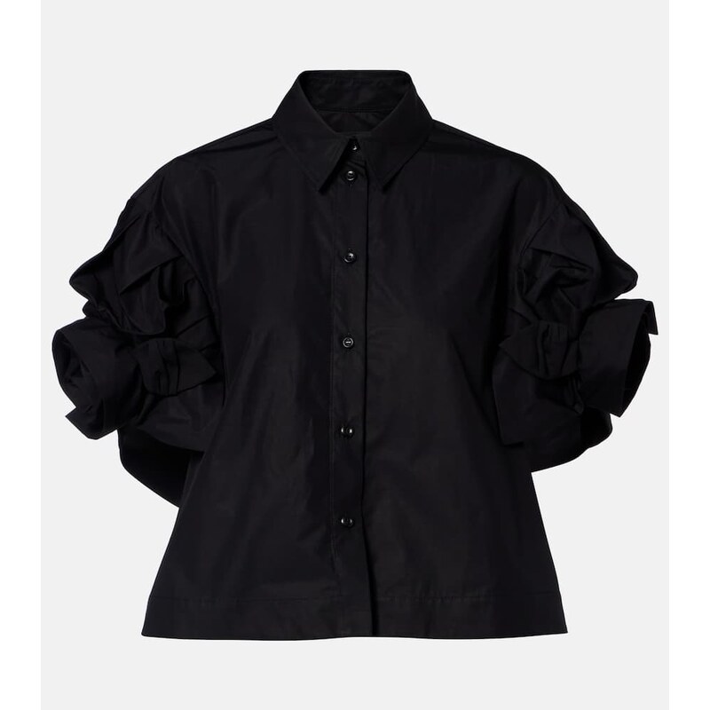 Simone Rocha Puff-sleeve cotton shirt