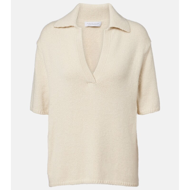 Gabriela Hearst Sohan cashmere polo shirt