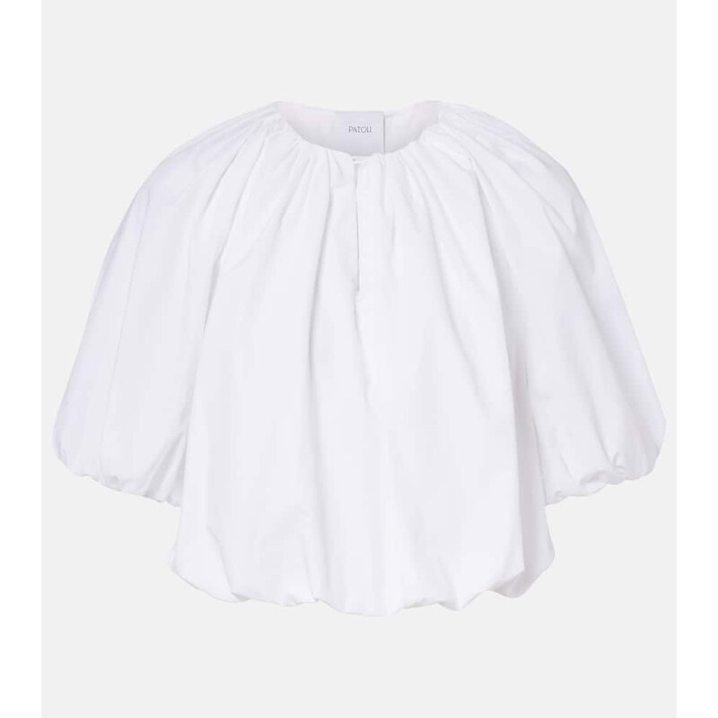 Patou Gathered cotton top