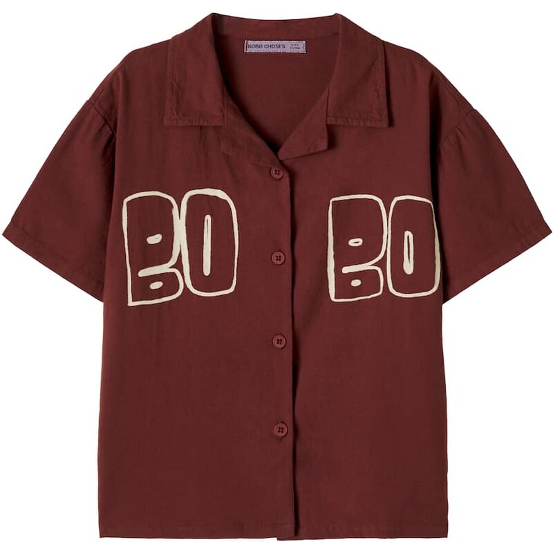 Bobo Choses Logo cotton shirt