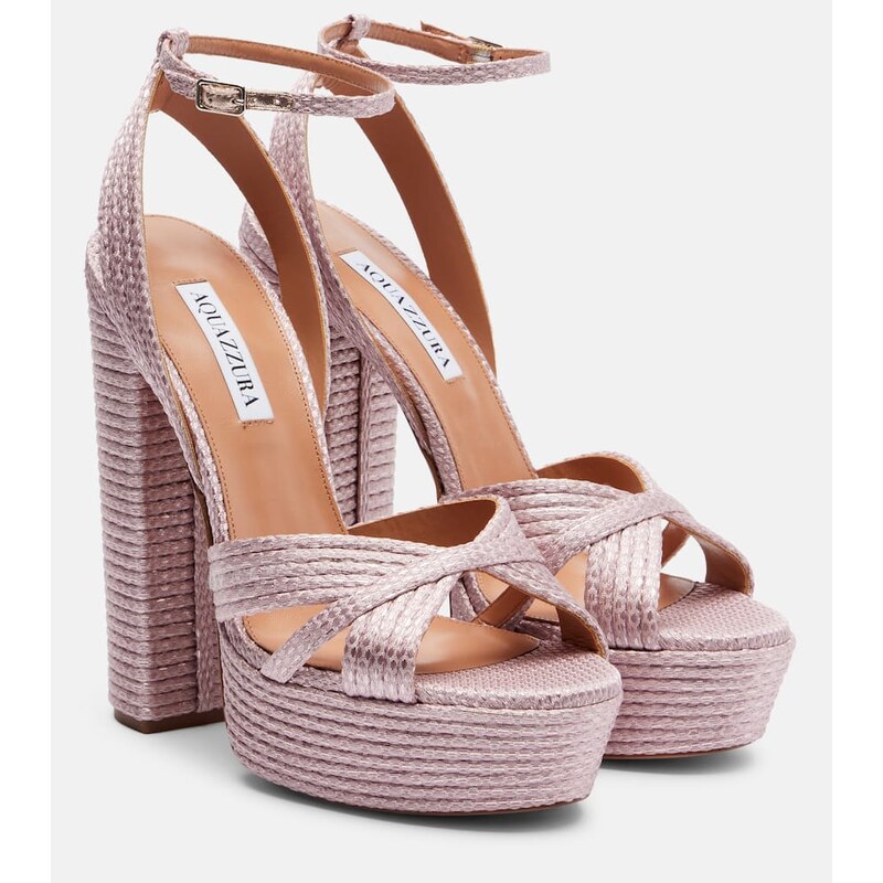 Aquazzura Sundance Plateau platform sandals