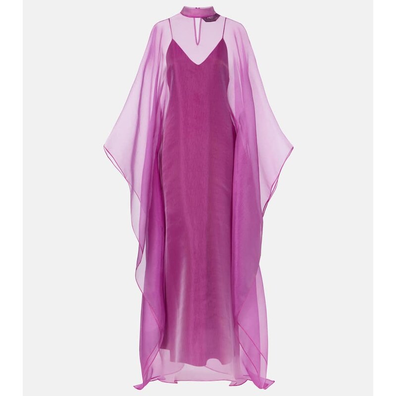 Taller Marmo Sphinx semi-sheer organza gown