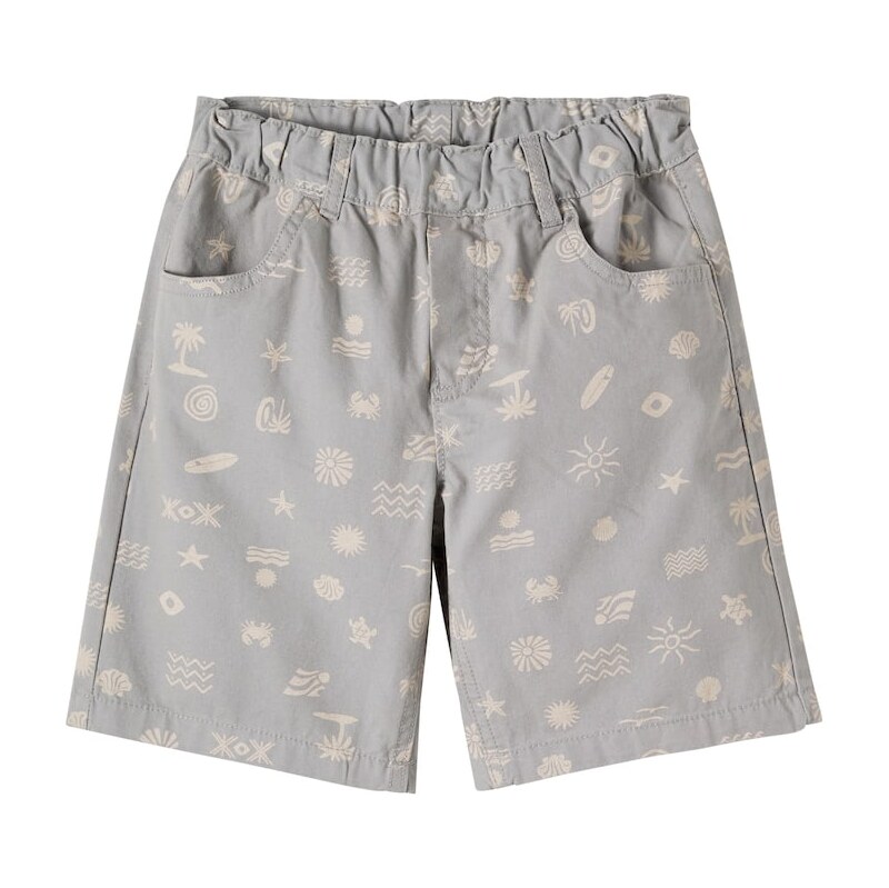 Wheat August printed cotton canvas shorts