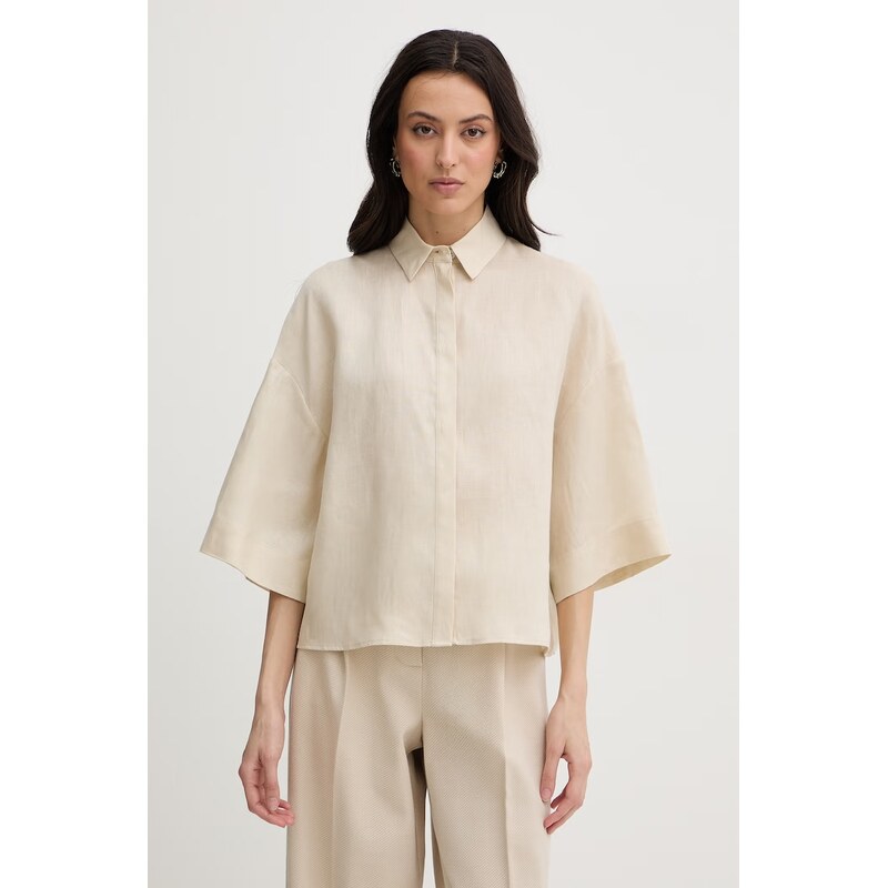 MM by Max Mara košile dámská lněná RITO 113766733