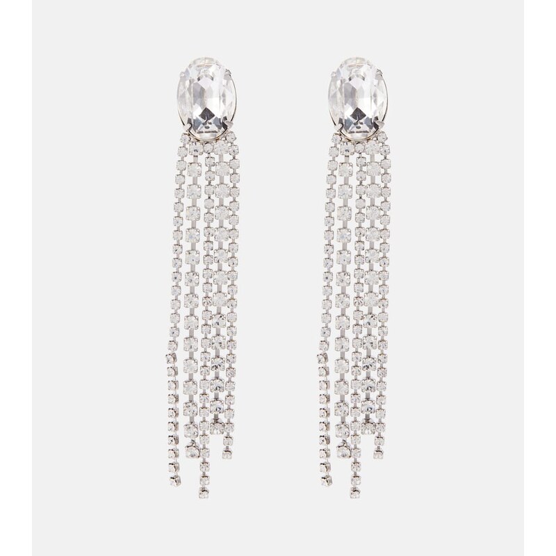 Jennifer Behr Crystal-embellished earrings