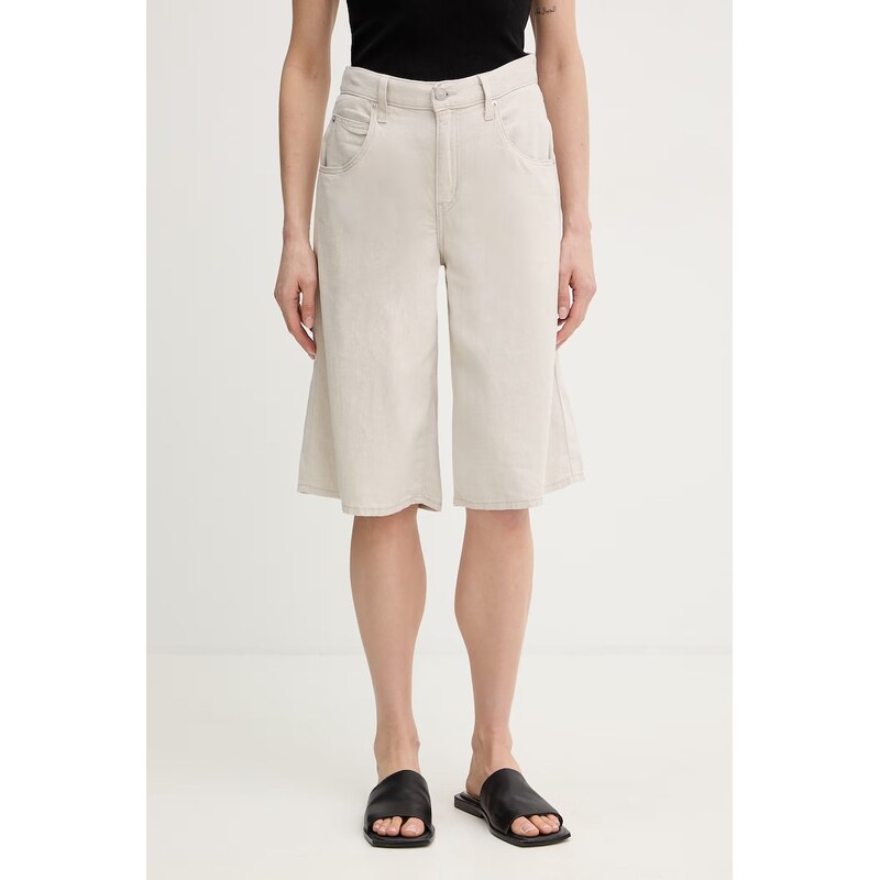 Levis šortky dámské lněné SUPER BAGGY LONG 113528349