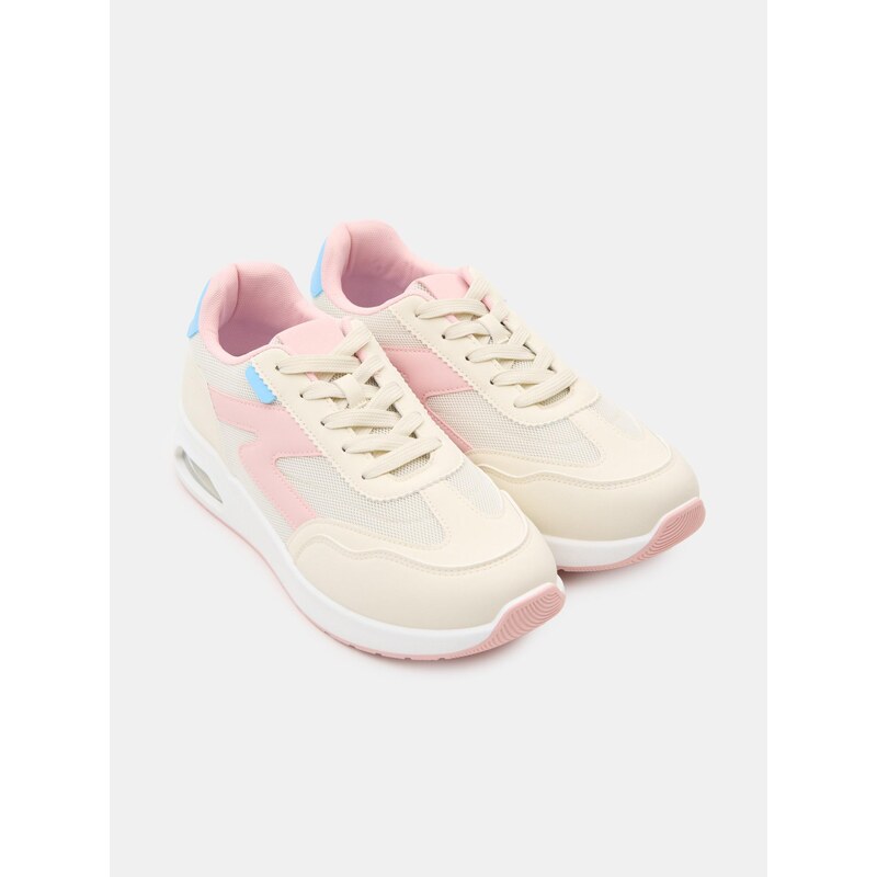 Sinsay - Šněrovací boty sneakers - vícebarevná 114154222