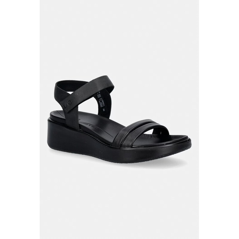 Ecco sandály dámské kožené Flowt Wedge LX W 113679213