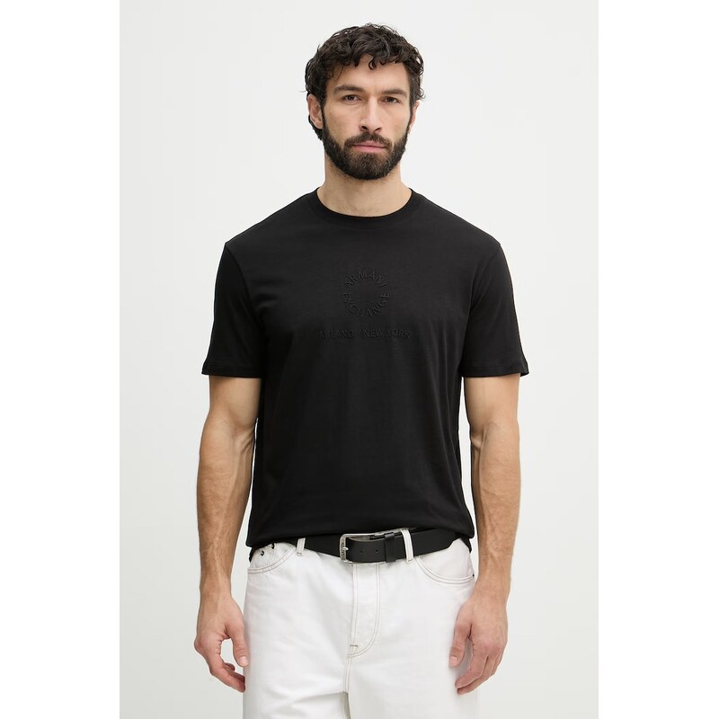 Armani Exchange Tričko pánské bavlněné