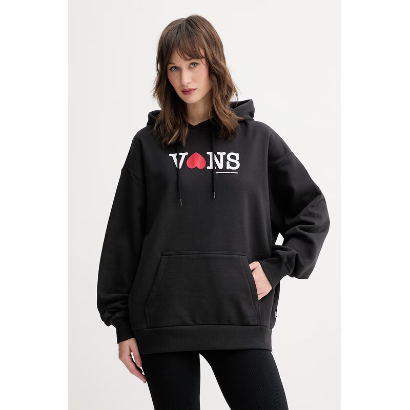 Vans mikina s kapucí dámská bavlněná 113767349