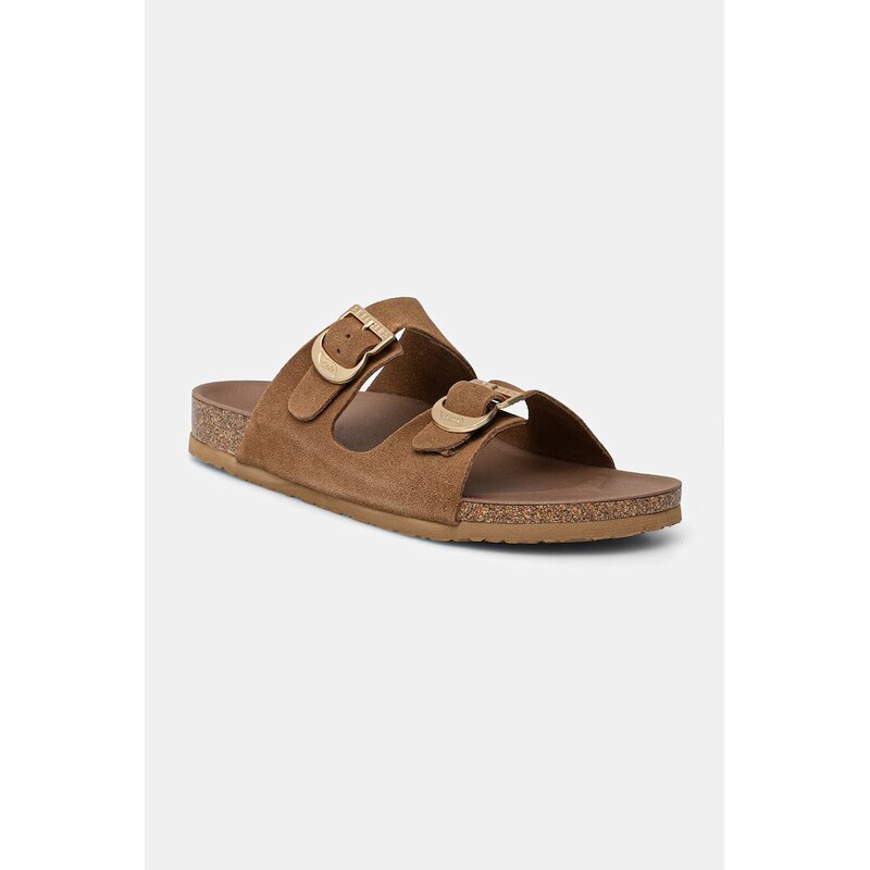 Skechers pantofle dámské semišové ARCH FIT GRANOLA