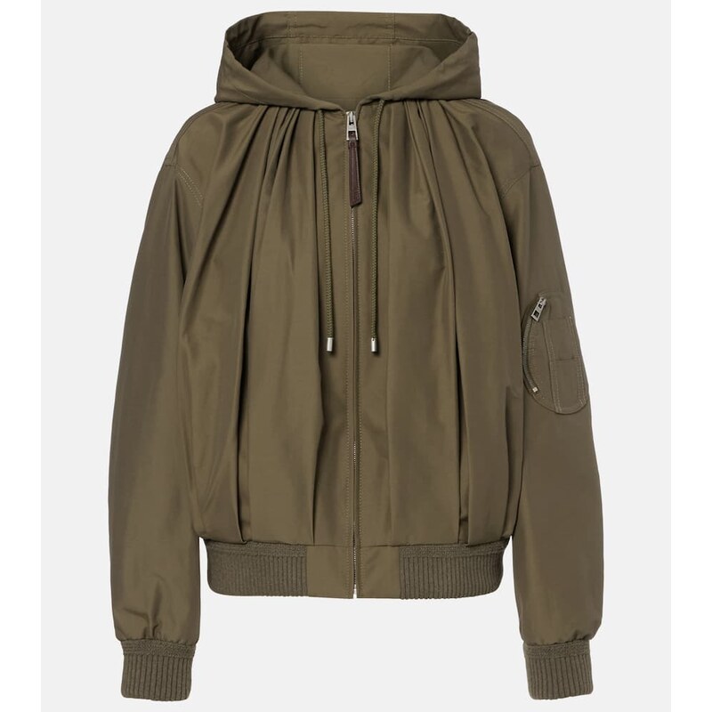 Dámský bomber Loewe ve barvě Khaki Green