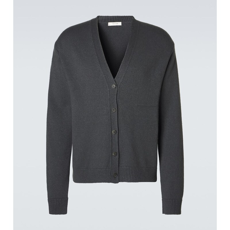 The Row Dine cashmere and linen cardigan