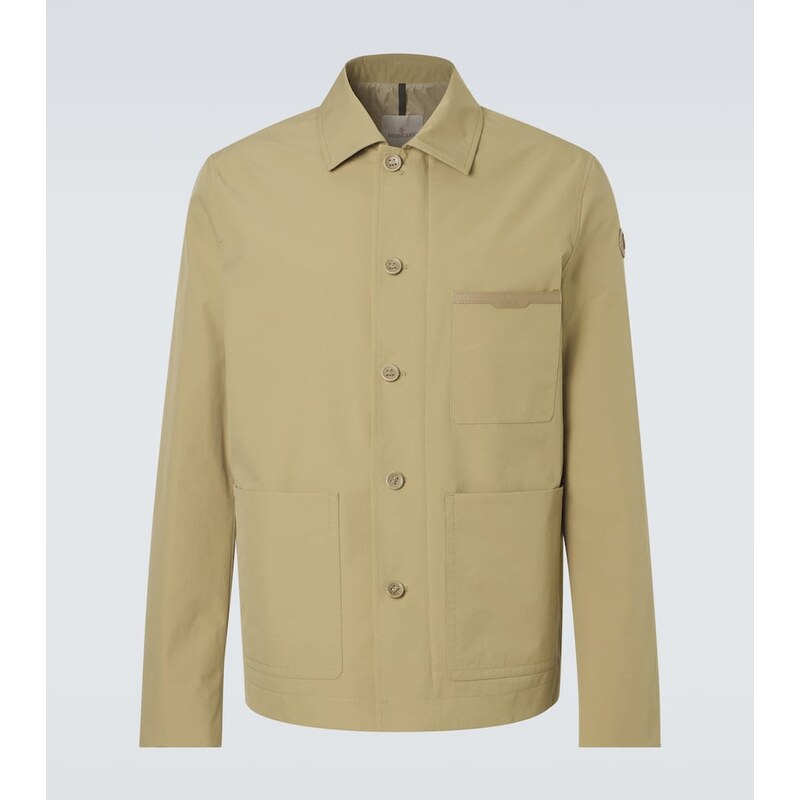 Moncler Nanav seersucker overshirt