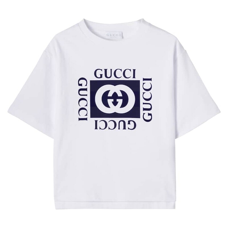 Gucci Kids Logo cotton jersey T-shirt
