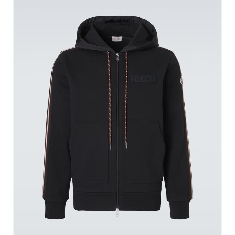Moncler Cotton zip-up hoodie
