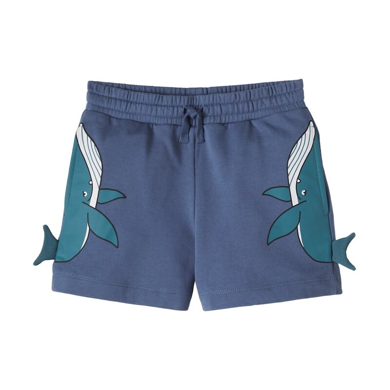 Stella McCartney Kids Printed cotton jersey shorts