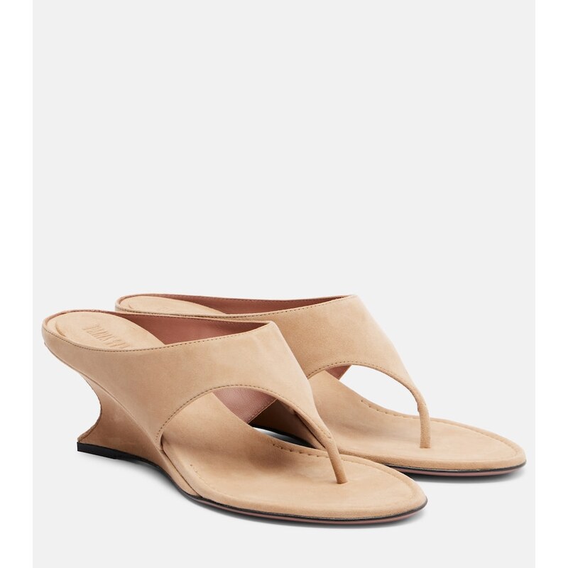 Paris Texas Nina suede thong sandals