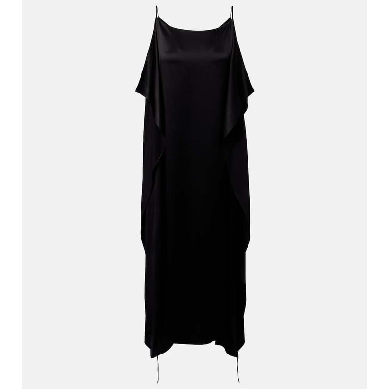 The Row Kylo ruffled silk maxi dress