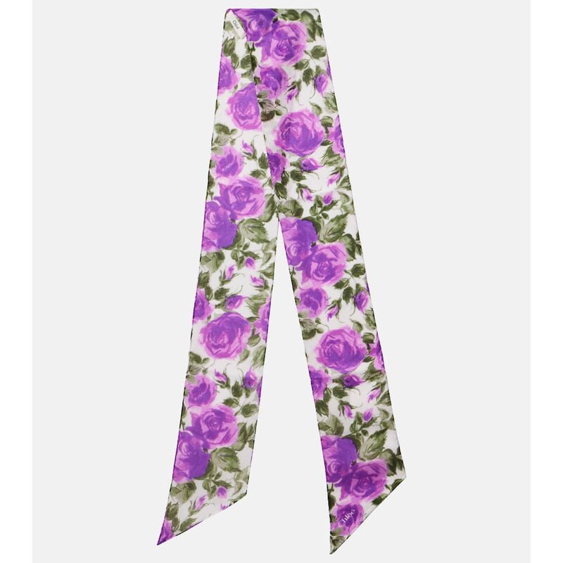 Chloé Chloé Bloom floral silk scarf