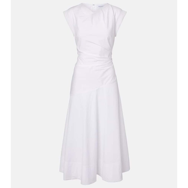 Veronica Beard Lisette cotton-blend midi dress