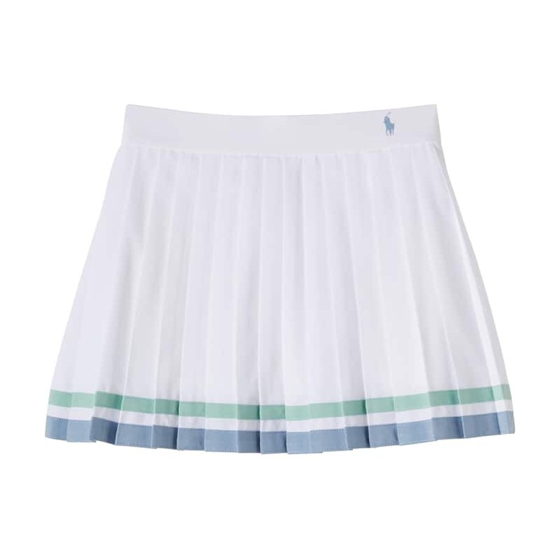 Polo Ralph Lauren Kids Pleated striped skort