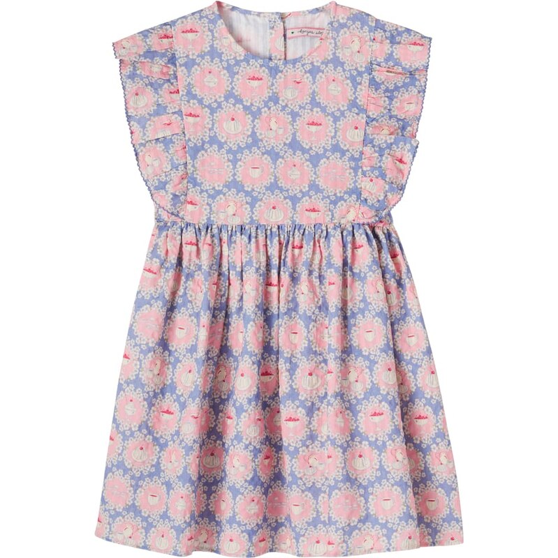 Konges Slojd Konges SlÃ¸jd Kim printed cotton seersucker dress