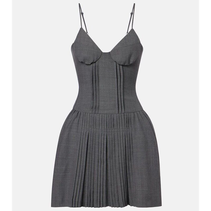 Shushu/Tong Pleated minidress