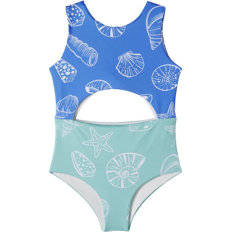 Pepita&Me Abi cutout printed swimsuit