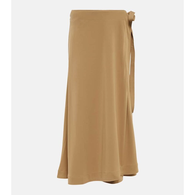 Toteme Jersey wrap skirt