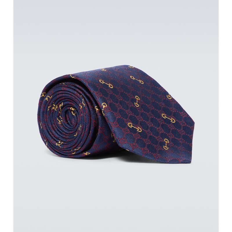 Gucci GG silk jacquard tie