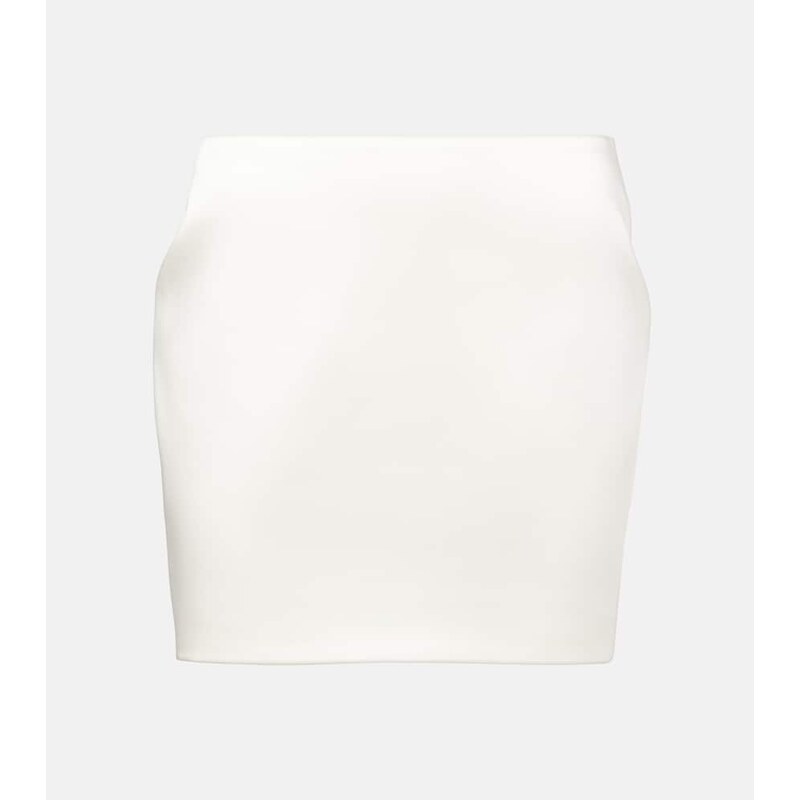 The New Arrivals Ilkyaz Ozel Meringue satin miniskirt