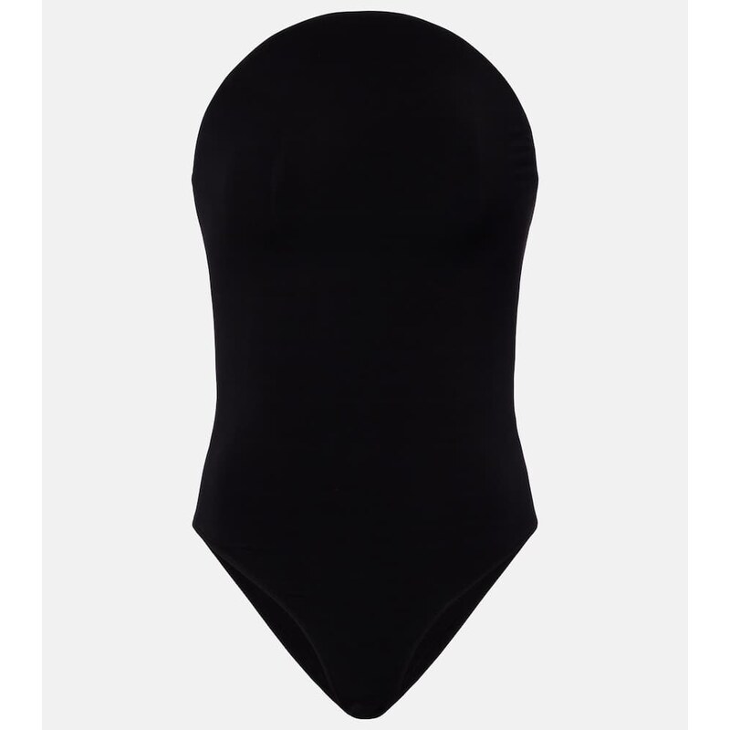 Dámský Alaïa Jersey bodysuit v černé barvě
