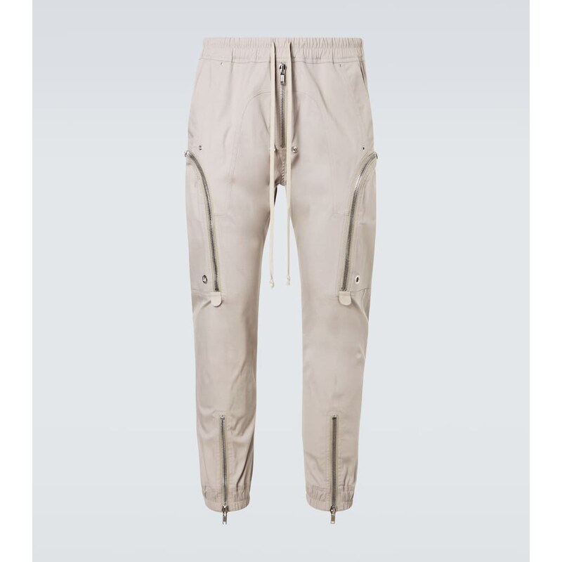 Rick Owens Bauhaus cotton-blend poplin cargo pants