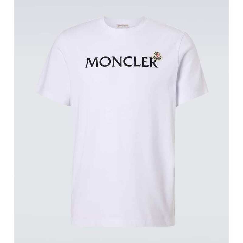 Moncler Logo cotton jersey T-shirt