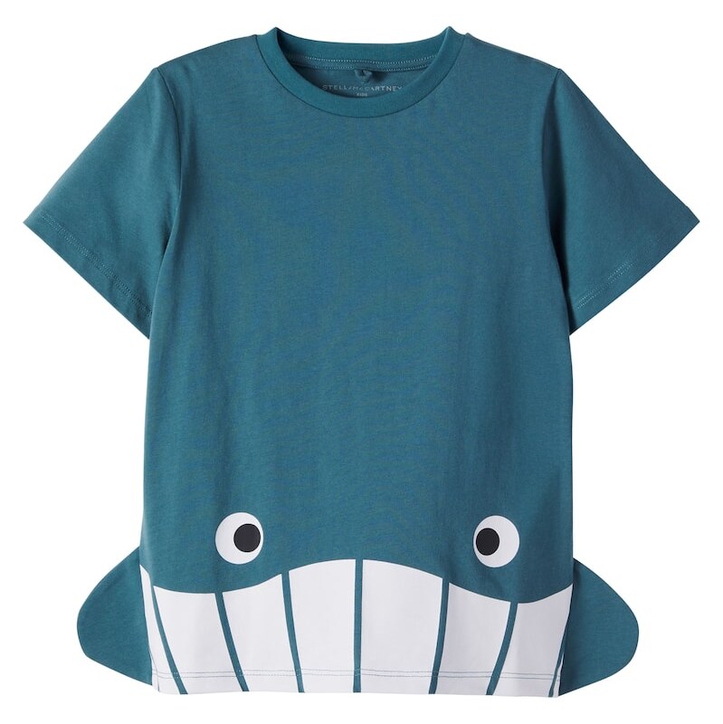Stella McCartney Kids Printed cotton jersey T-shirt