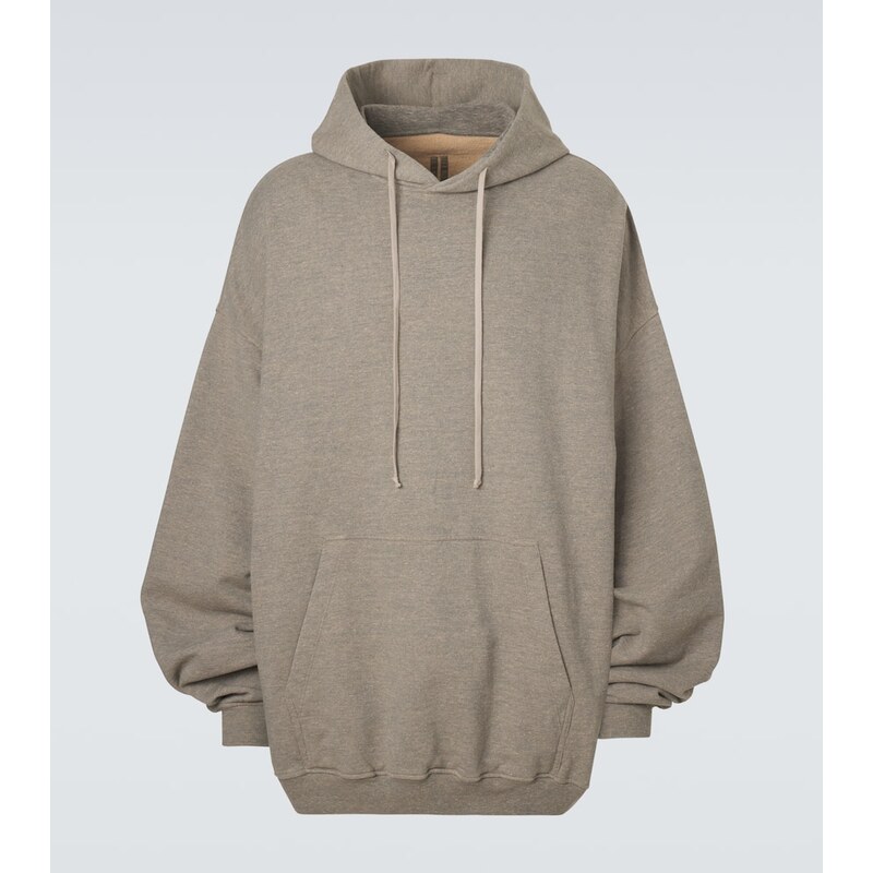 Rick Owens DRKSHDW Hun cotton-blend jersey hoodie