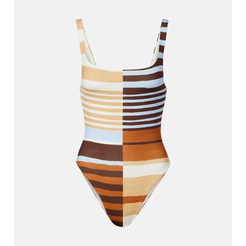 Cala de la Cruz Vienna striped swimsuit