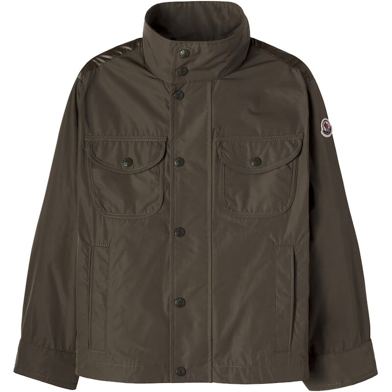 Chlapecká bunda Moncler Enfant Quilted down jacket v barvě Kalamata