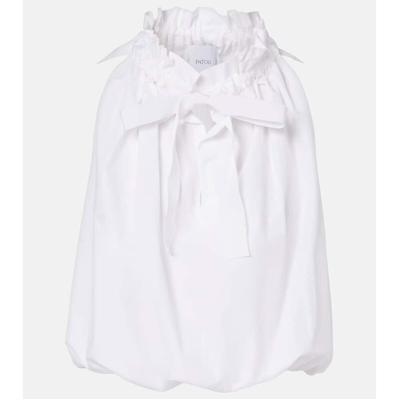 Patou Gathered cotton top