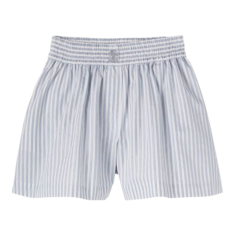 Brunello Cucinelli Kids Striped cotton-blend shorts