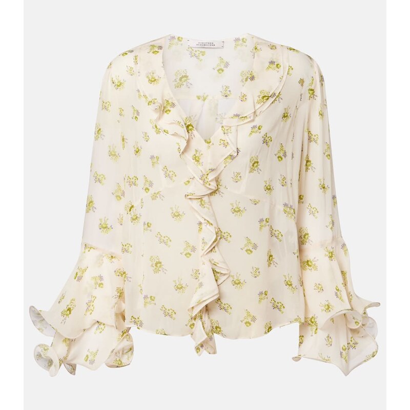 Dorothee Schumacher Airy Daydream floral georgette blouse